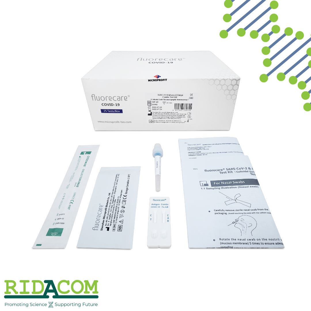 V3 - SARS-CoV-2 & Influenza A/B Antigen, Combo Test Kit